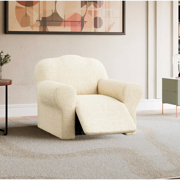 Stretchy Slipcover for Recliner Armchair - Italian Style & Premium Quality - Mille Righe Collection