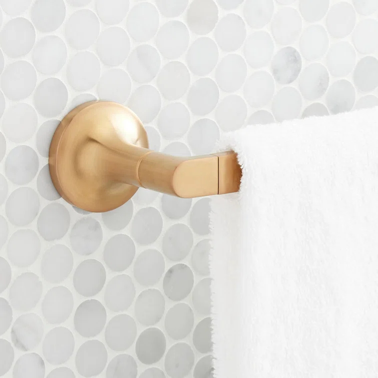 Signature Hardware 466395 Lentz 24" Wall Mounted Towel Bar