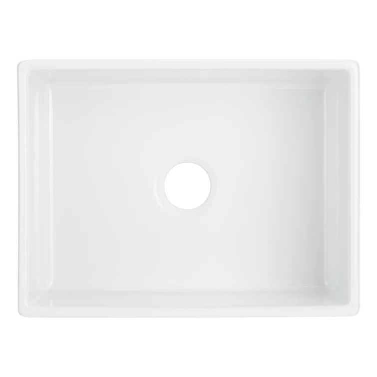 Rowena 24" Farmhouse Single Basin Fireclay Kitchen Sink