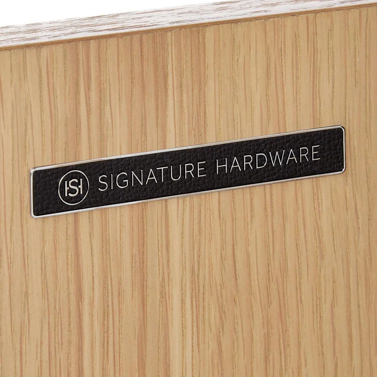 30" Sandy Oak Single Bathroom Vanity with Chevron Pattern