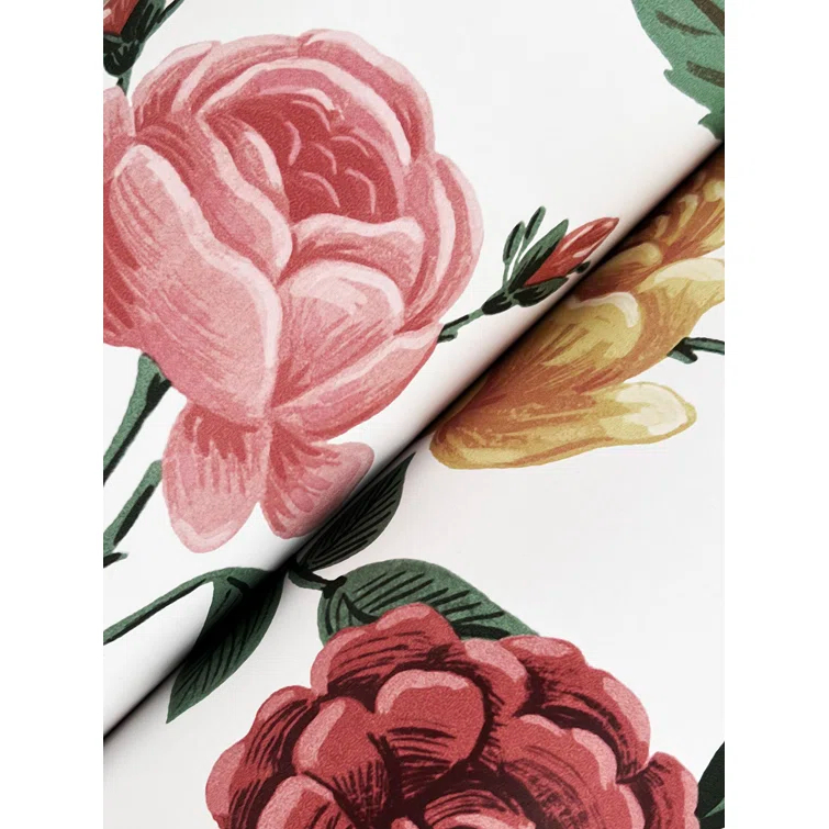 Rifle Paper Co. Roses Wallpaper