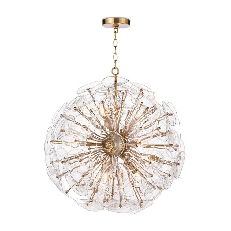 Regina Andrew Poppy 9 - Light Dimmable Sputnik Sphere Chandelier