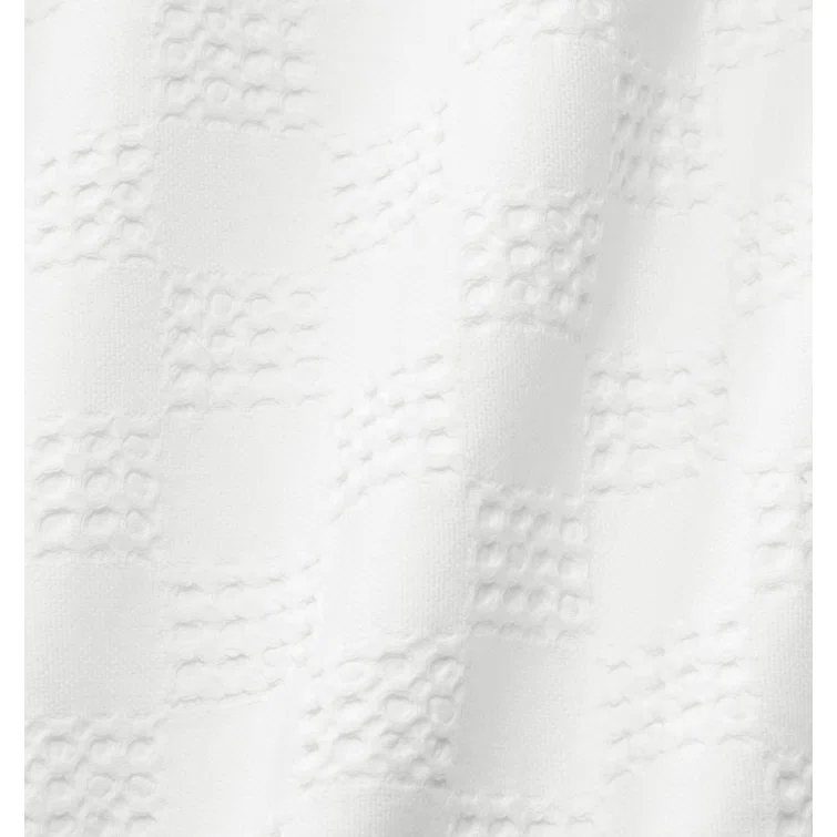 White Cotton Waffle Weave Kitchen Towel Set