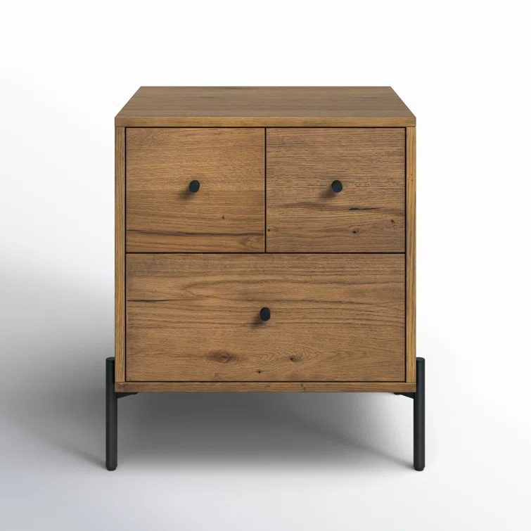 Eaton 3 - Drawer Nightstand