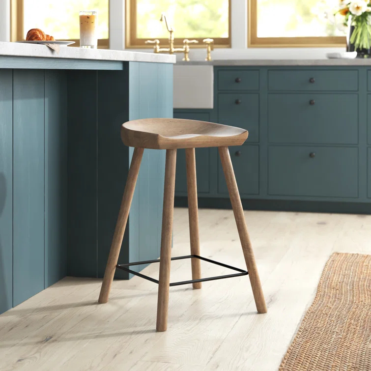 Casimer Solid Wood Stool