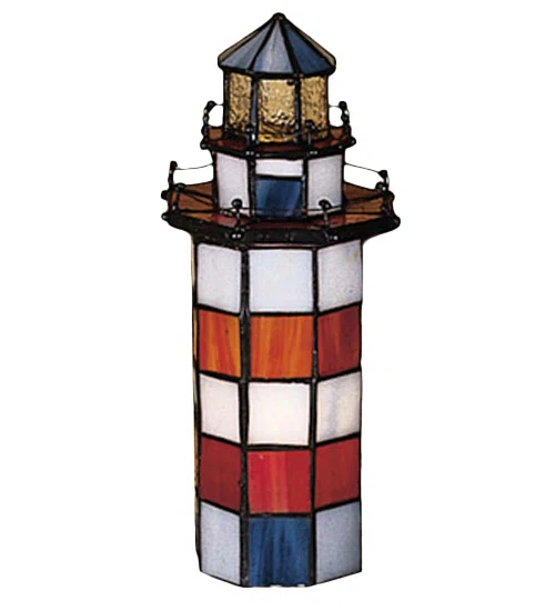 Meyda Lighting 10"H The Lighthouse on Hilton Head Accent Lamp 20538