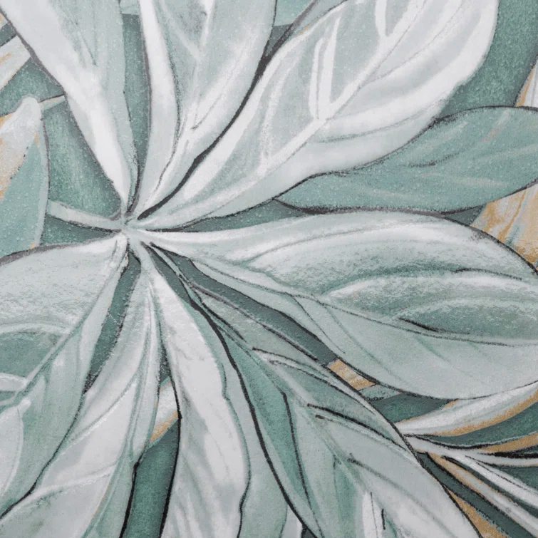 Parete Tropici 24" x 47" Porcelain Natural / Floral Wall & Floor Tile