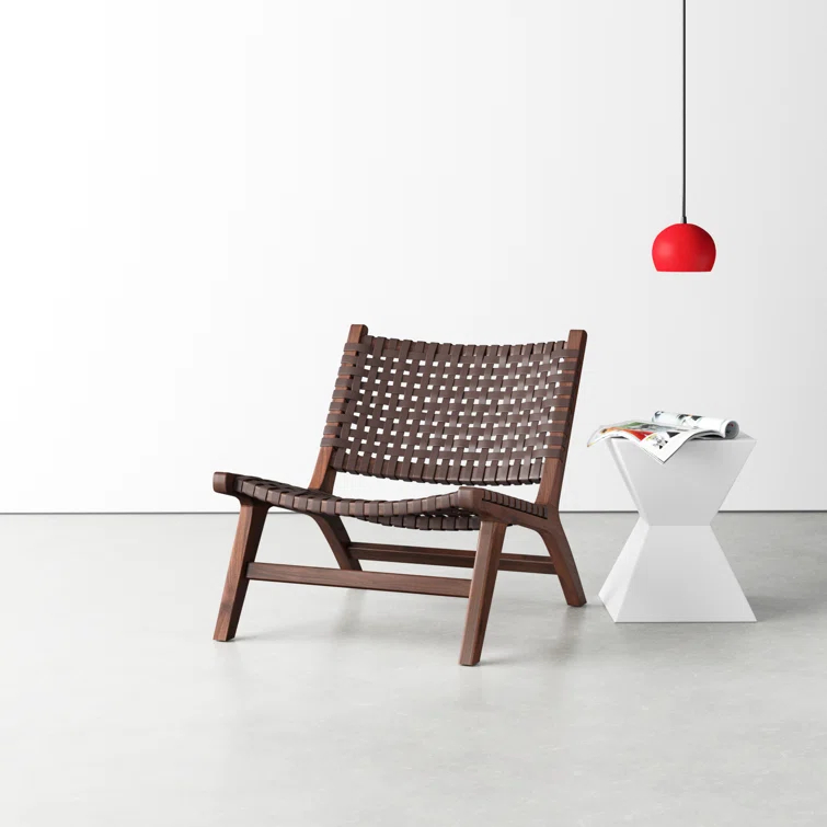 Denman Genuine Leather Side Chair