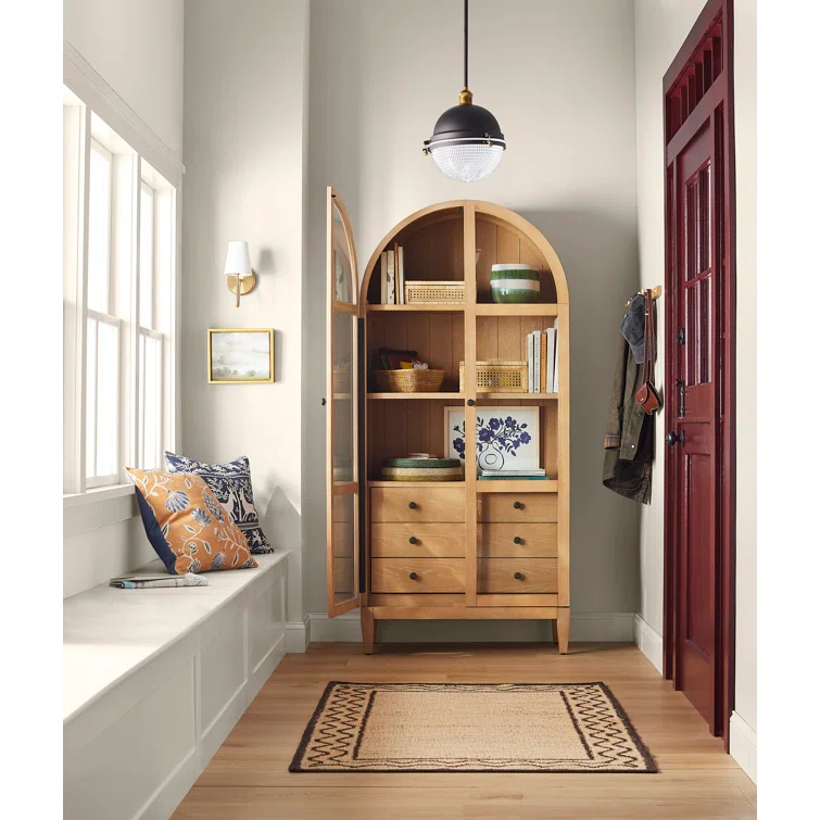 Erin Gates by Momeni Orchard Ripple Brown Hand Woven Wool and Jute Area Rug