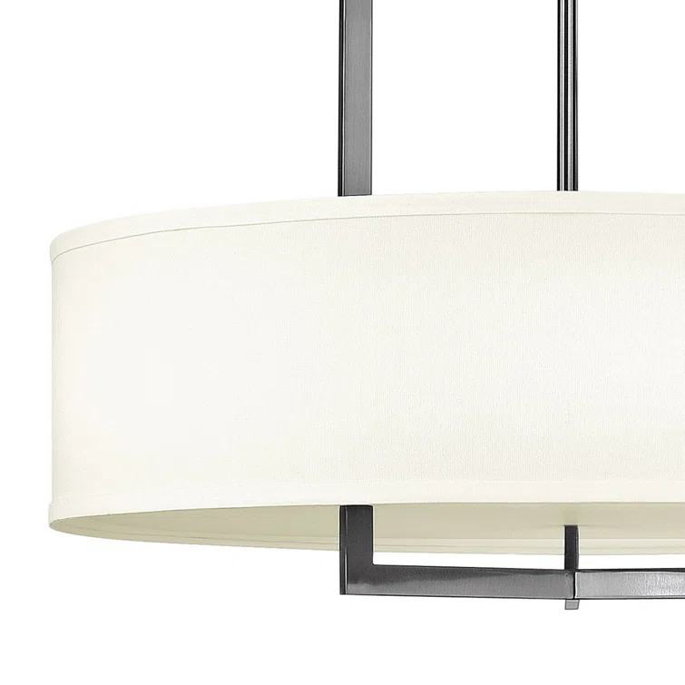 Hampton 3 - Light Unique / Statement Drum Pendant