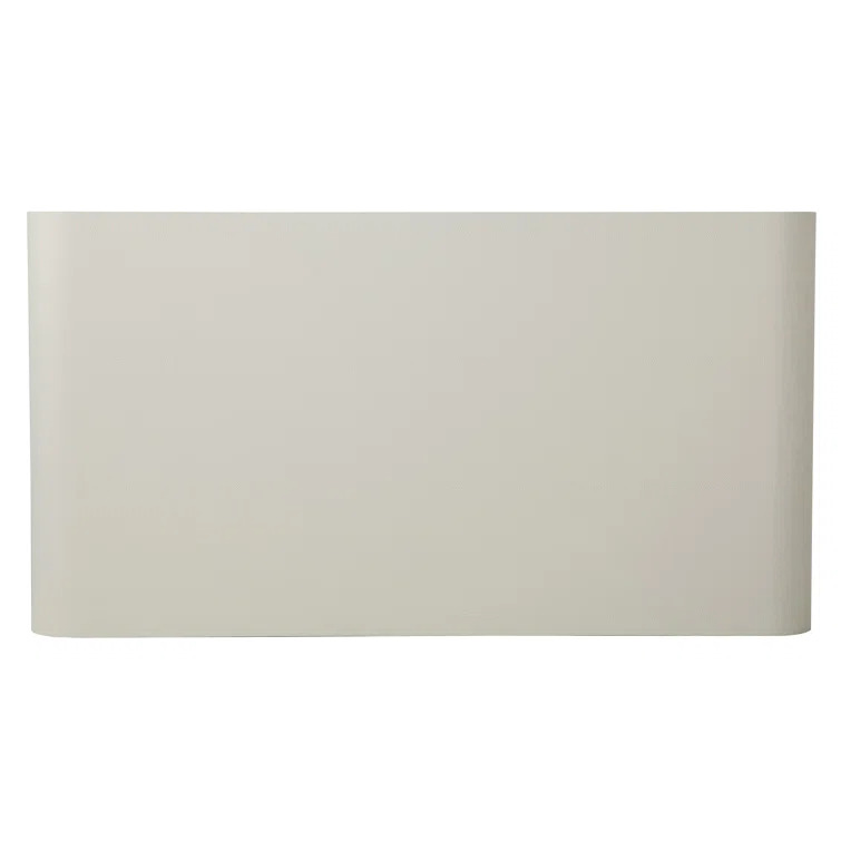 Modern Off-White Polished Rectangular Cocktail Table