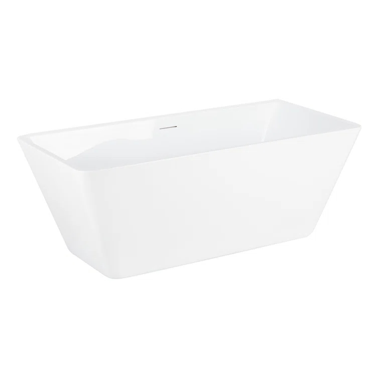 65" Laxson Acrylic Freestanding Tub