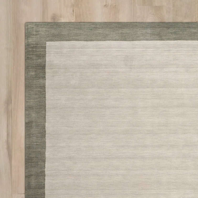Southbury Hand Loomed Wool Solid Color Rug