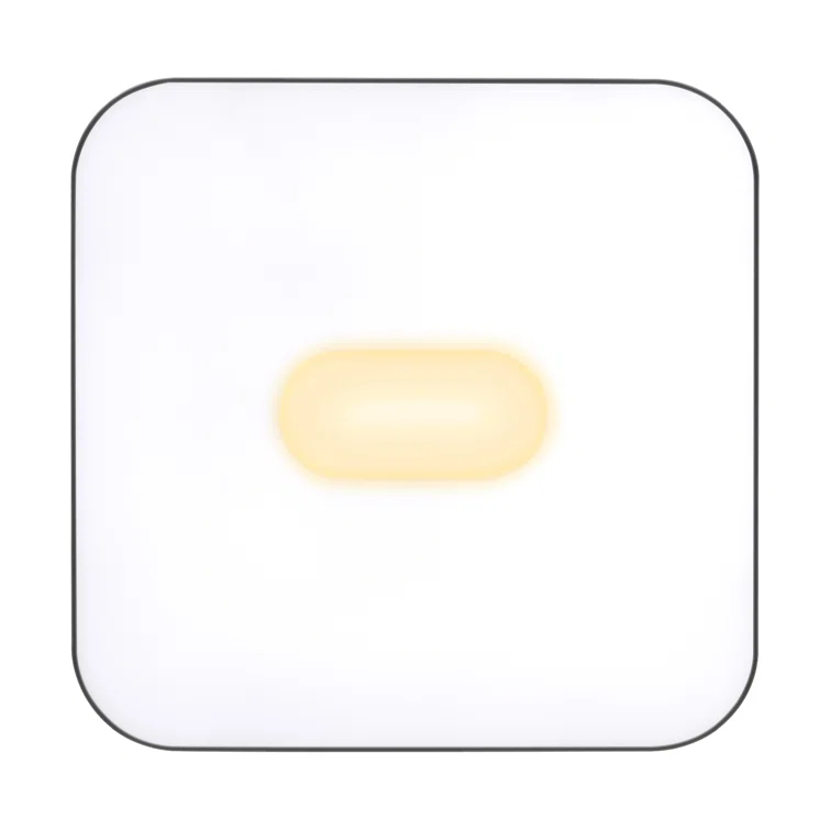 90 CFM Energy Star Bathroom Ventilation with Lighting Square Exhaust Night Light Fan Bathroom Fan