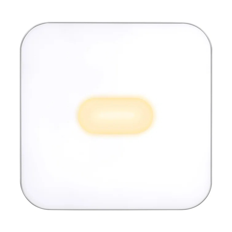 90 CFM Energy Star Bathroom Ventilation with Lighting Square Exhaust Night Light Fan Bathroom Fan