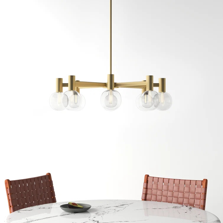 Roylynn 8 Light Metal Chandelier