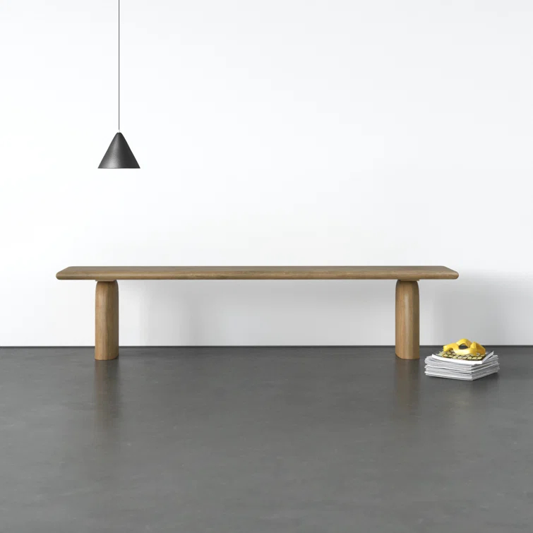 Fen Solid Wood Dining Bench