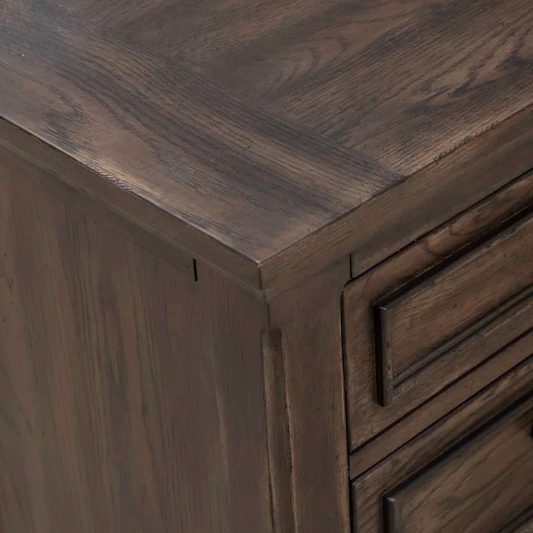Deriah Upholstered Bed, Dresser & Mirror, Chest, Night Stand