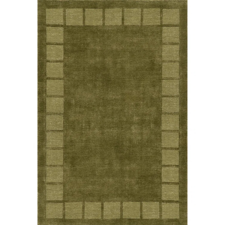 Milchan High Low Wool Blend Area Rug