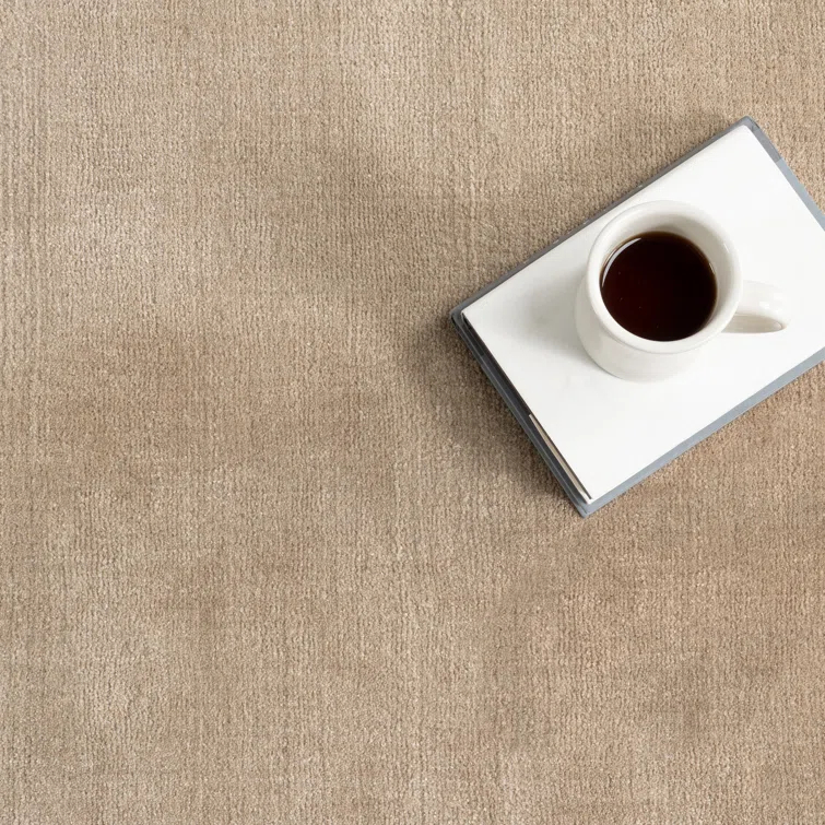 Milchan High Low Wool Blend Area Rug