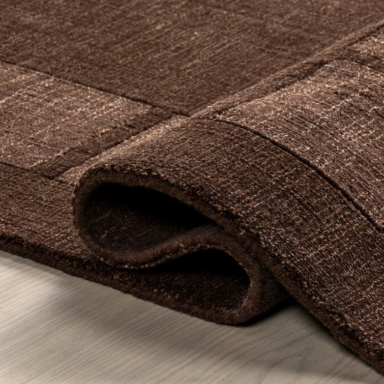 Milchan High Low Wool Blend Area Rug