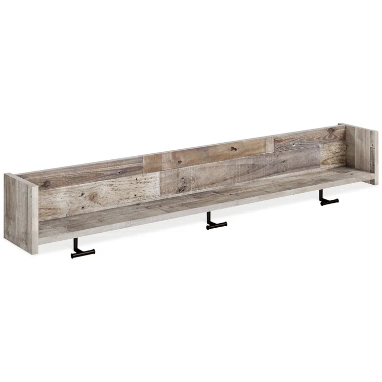 Manuel Wall 3 - Hook Wall Mounted Coat Rack