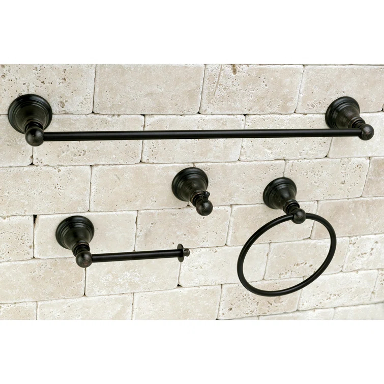 Kingston Brass American Classic 4-Piece Bathroom Hardware Set