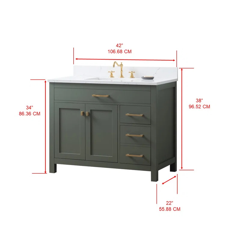 Jasper 42'' W Single Vanity
