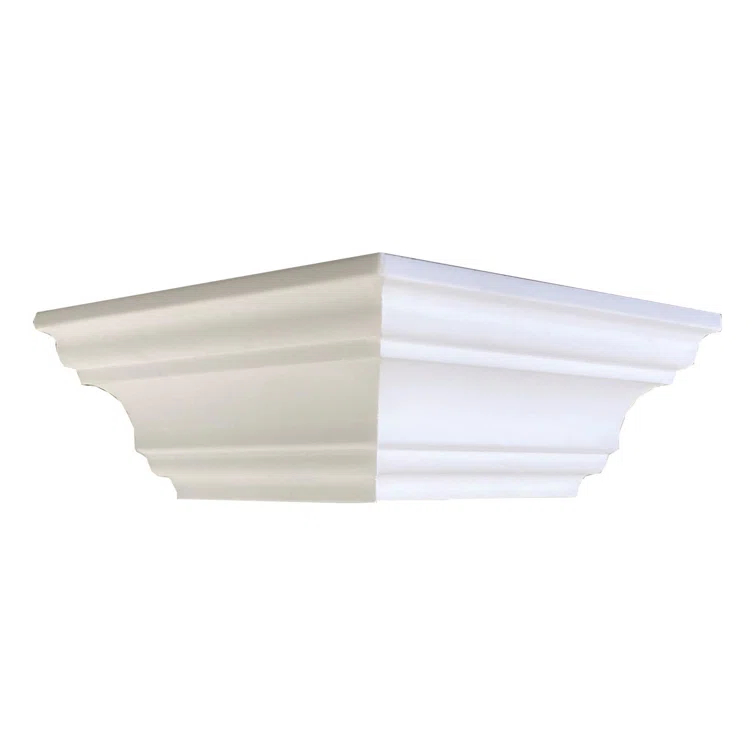 Marcos 78.74"L x 4.38"W x 3.14"H x 3.14"D Glue-Up Styrofoam Crown Molding 195 ln. ft. (Set of 30)