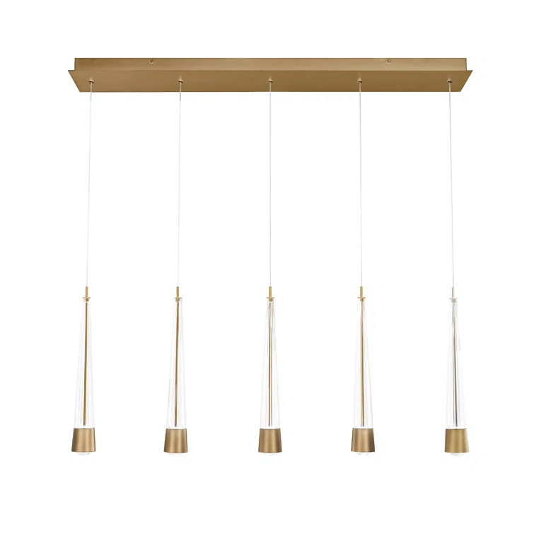Quill Linear 5 - Light LED Pendant