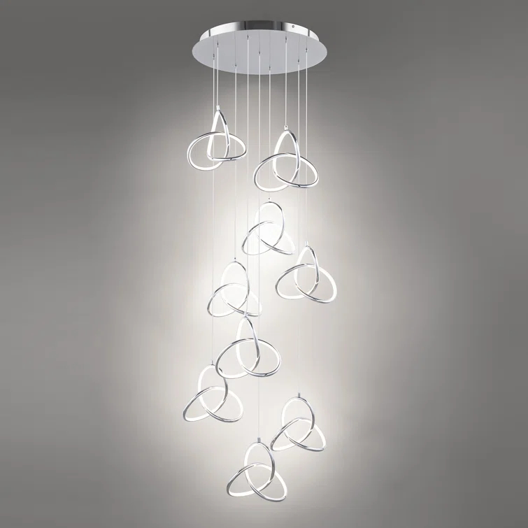 dweLED Vornado Round 9 - LED Light Pendant