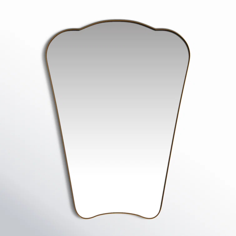 Cottondale Iron Flat Wall Mirror