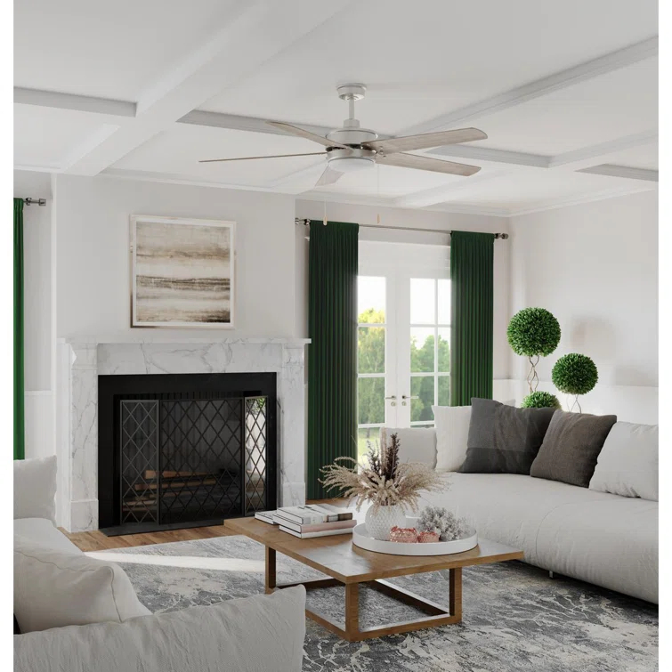 Vanegas 60'' Ceiling Fan with LED Lights