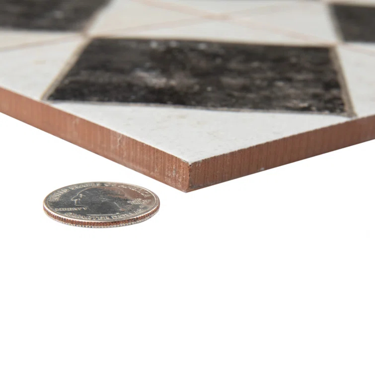 Kings Arles 13 In. X 13 In. Ceramic Floor And Wall Tile