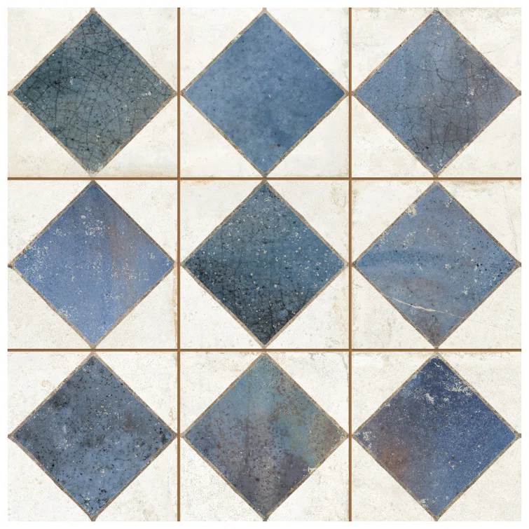 Kings Arles 13 In. X 13 In. Ceramic Floor And Wall Tile