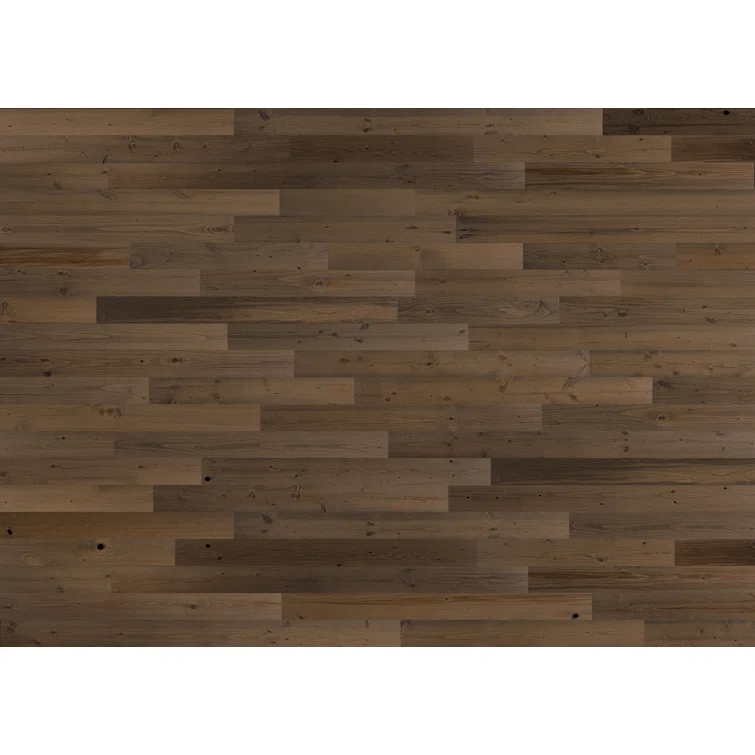 Timberchic River Reclaimed Wooden Wall planks - Simple Peel & Stick Wall Covering Application for DIY Accent Wall & Home Improvement - Modern, Premium Wall Paneling