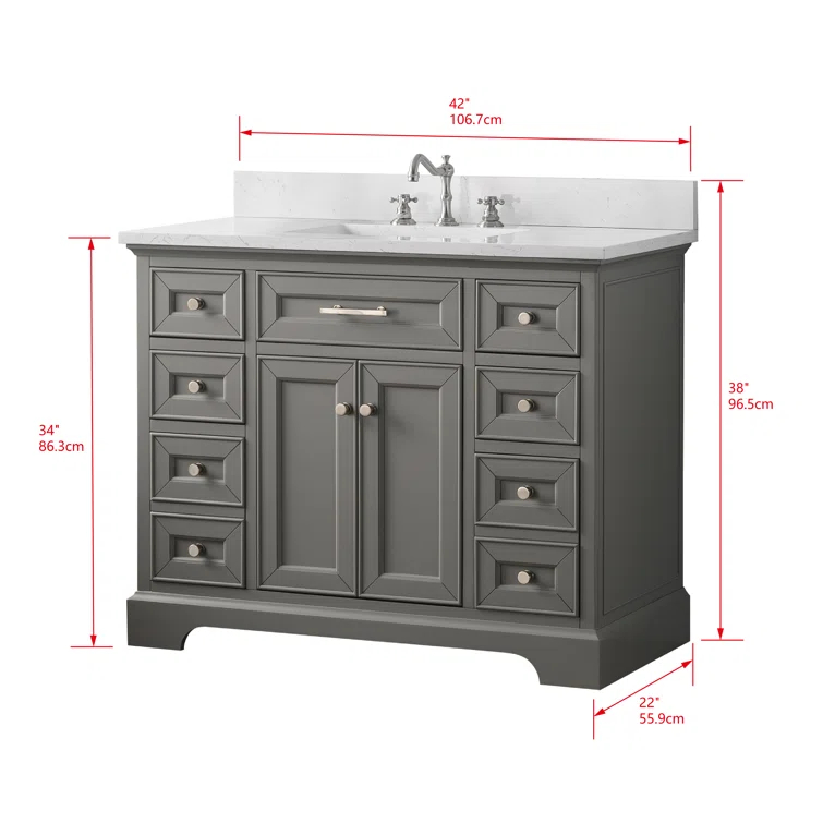 Thompson 42'' W Single Vanity
