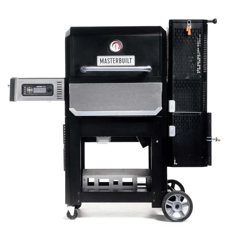 Masterbuilt Gravity Series 800 Digital Barrel Charcoal Grill with Smoker