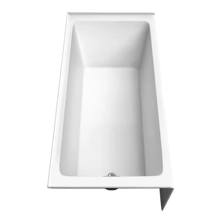 Grayley 66'' x 32'' Alcove / Tile In Soaking Acrylic Bathtub