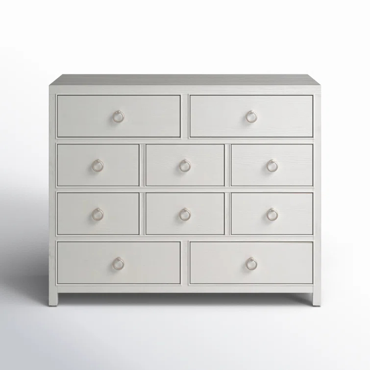 Coastal Living Pacific Grove Dresser in Soft White Oak