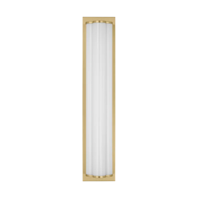 Freya Single Frosted Dimmable LED Vanity Light