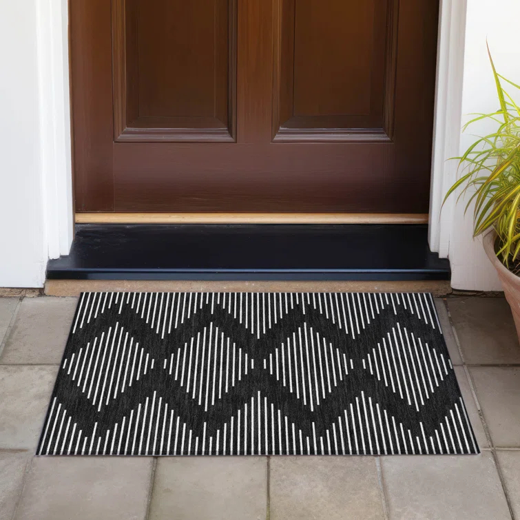 Machine Washable Indoor/Outdoor Chayden ACN1016 Rug
