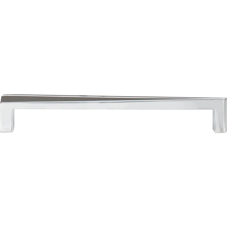 8" Polished Chrome Bar Pull with Mounting Hardware