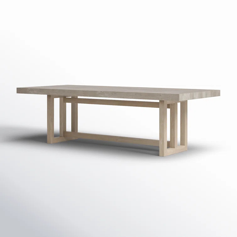 Garnet 94" Reclaimed Pine Wood Dining Table