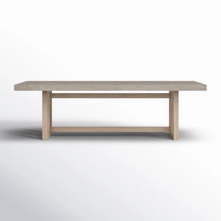 Garnet 94" Reclaimed Pine Wood Dining Table