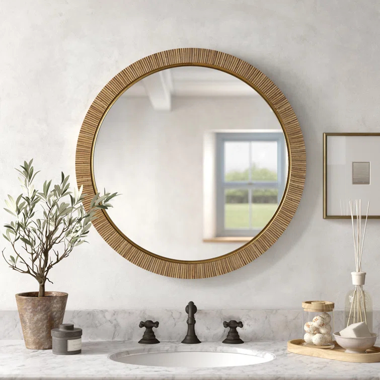 Luciana Round Wall Mirror