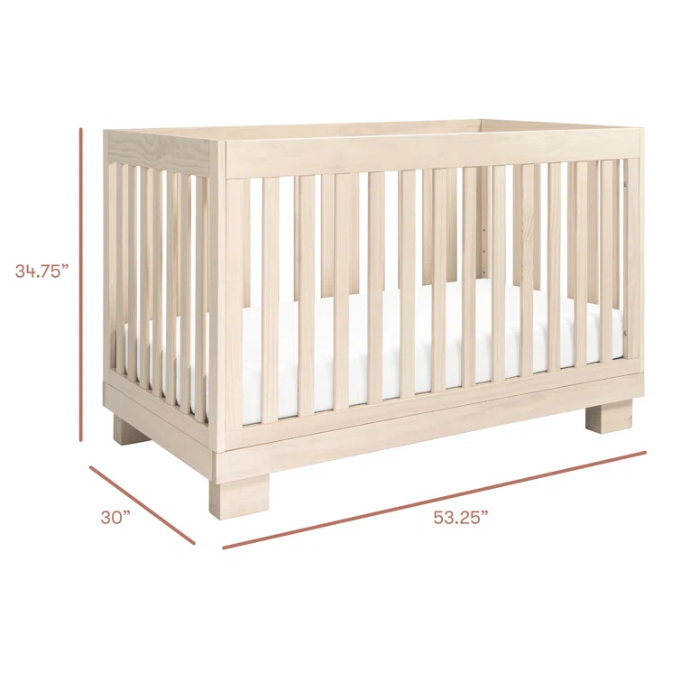 Modo 3-in-1 Convertible Crib