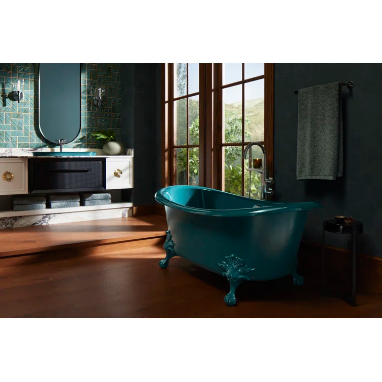 Artifacts 66-1/8 In. X 32-1/2 In. Freestanding Bath