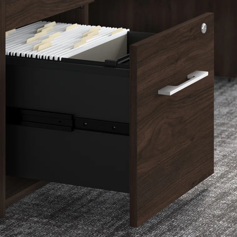 Office 500 Collection L-Shaped Executive Desk
