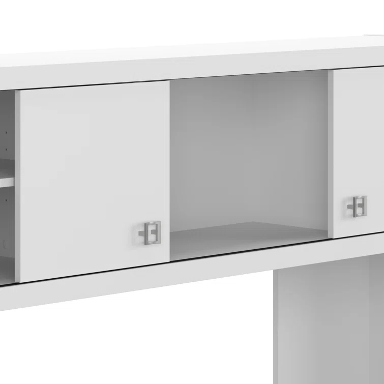 Echo 2-Piece L-Shape Computer Desk Office Set with Hutch